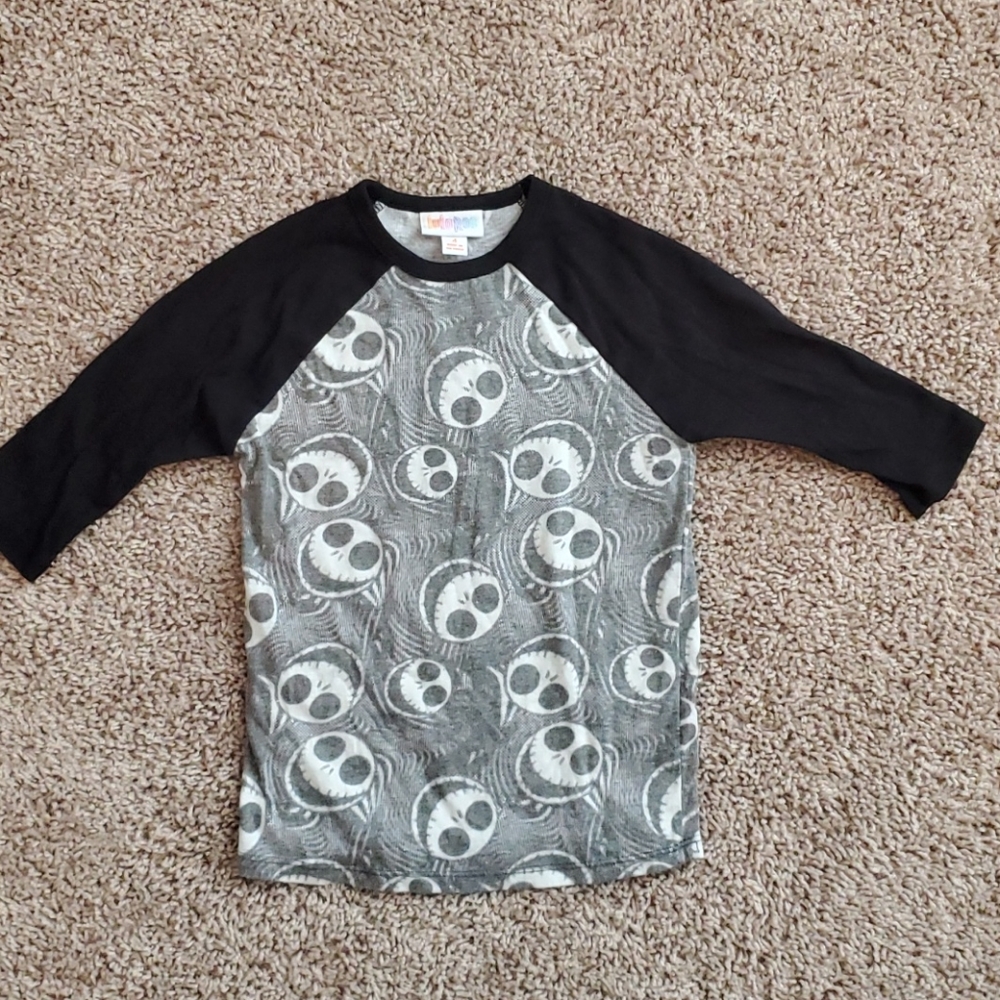 LuLaRoe 3/4 shirt Nightmare Before Christmas